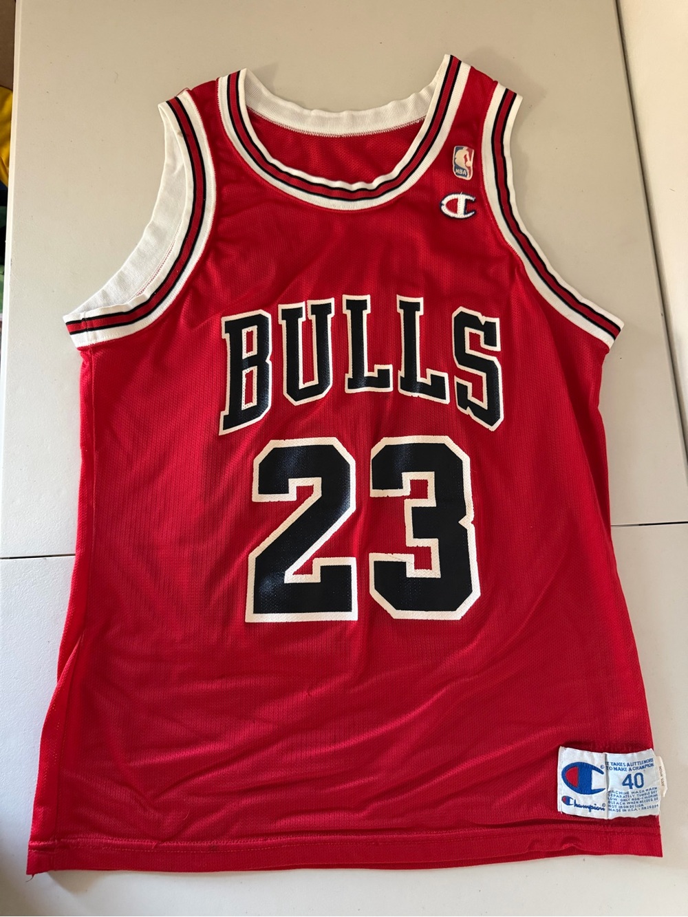Champion Red Bulls #23 Basketball Jersey